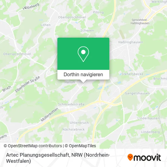 Artec Planungsgesellschaft Karte