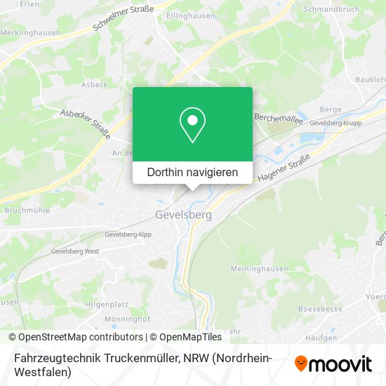 Fahrzeugtechnik Truckenmüller Karte