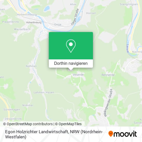 Egon Holzrichter Landwirtschaft Karte