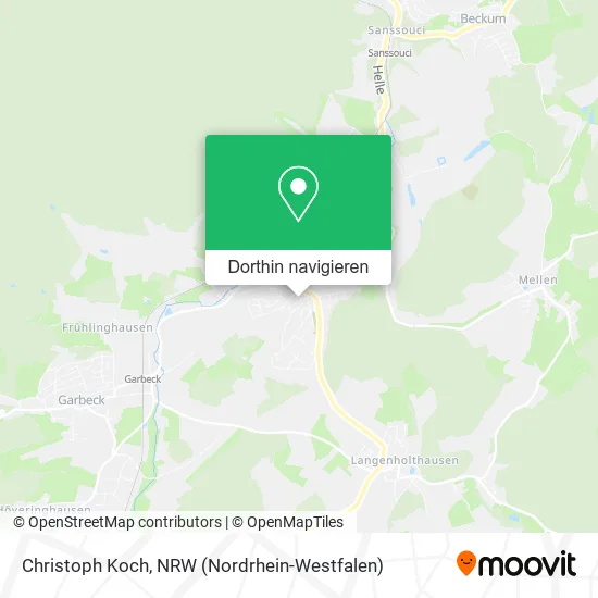 Christoph Koch Karte