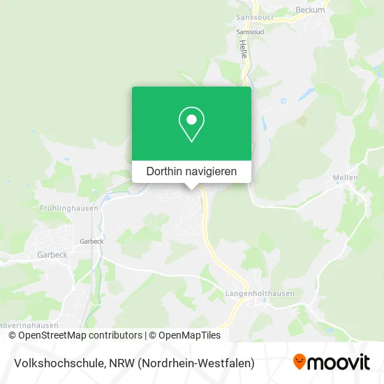 Volkshochschule Karte