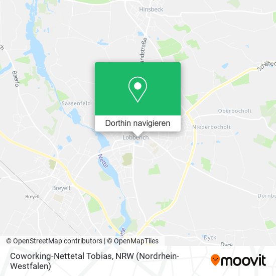 Coworking-Nettetal Tobias Karte