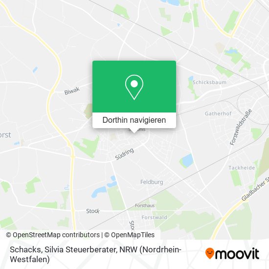 Schacks, Silvia Steuerberater Karte