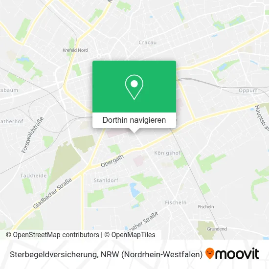 Sterbegeldversicherung Karte