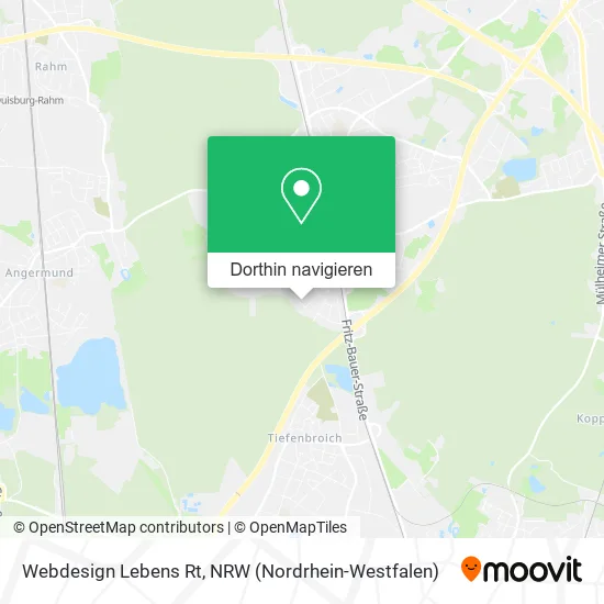 Webdesign Lebens Rt Karte