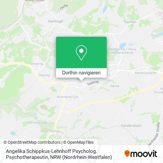 Angelika Schippkus-Lehnhoff Psycholog. Psychotherapeutin Karte