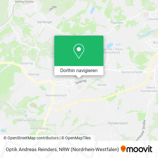 Optik Andreas Reinders Karte