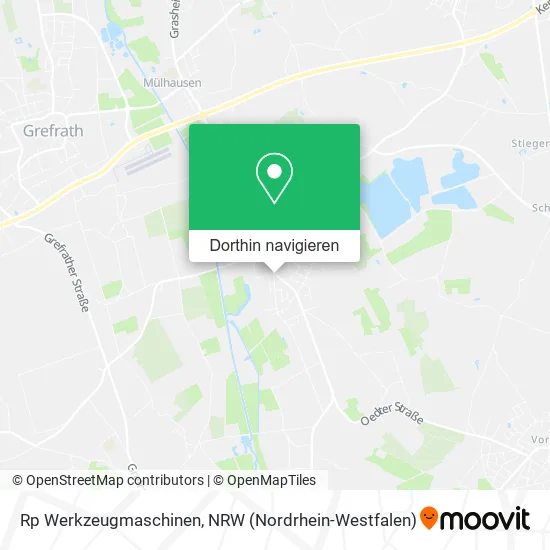 Rp Werkzeugmaschinen Karte