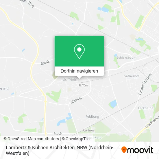Lambertz & Kuhnen Architekten Karte