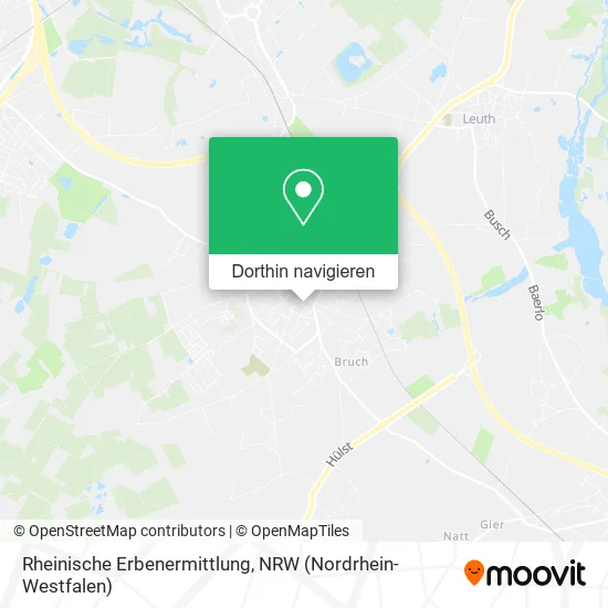 Rheinische Erbenermittlung Karte