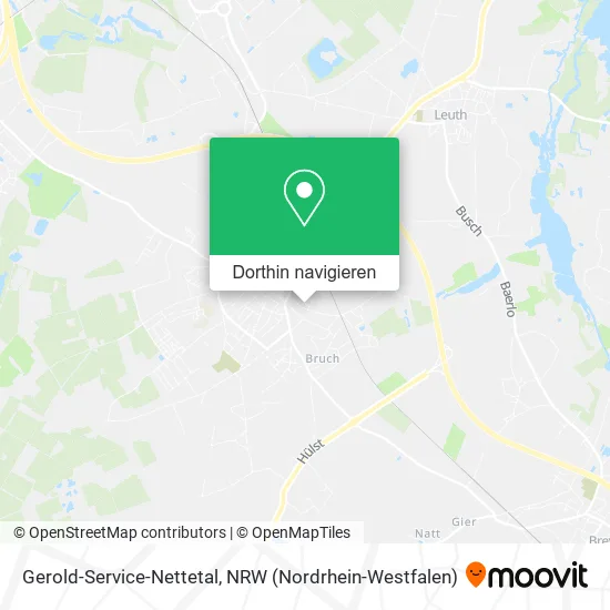 Gerold-Service-Nettetal Karte