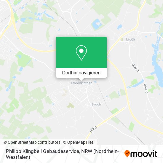 Philipp Klingbeil Gebäudeservice Karte