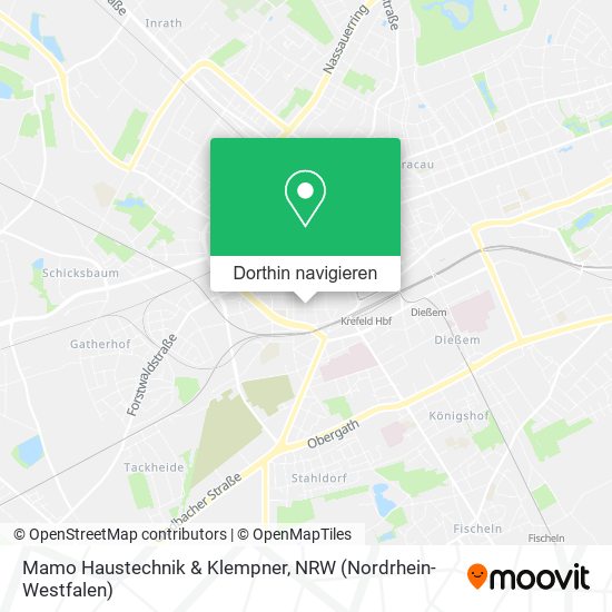 Mamo Haustechnik & Klempner Karte