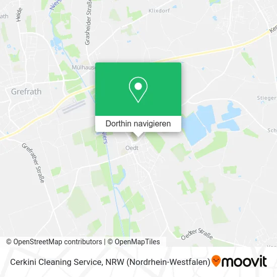 Cerkini Cleaning Service Karte