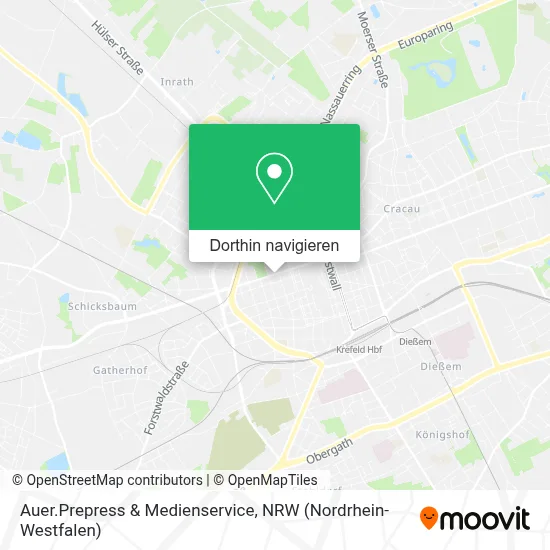 Auer.Prepress & Medienservice Karte