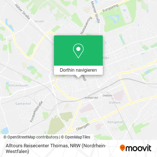 Alltours Reisecenter Thomas Karte