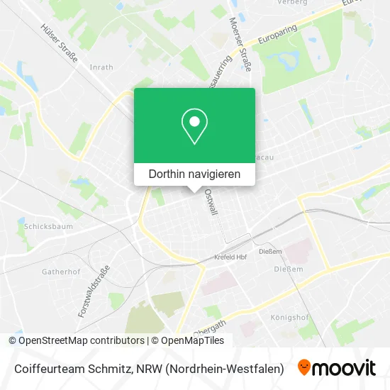 Coiffeurteam Schmitz Karte