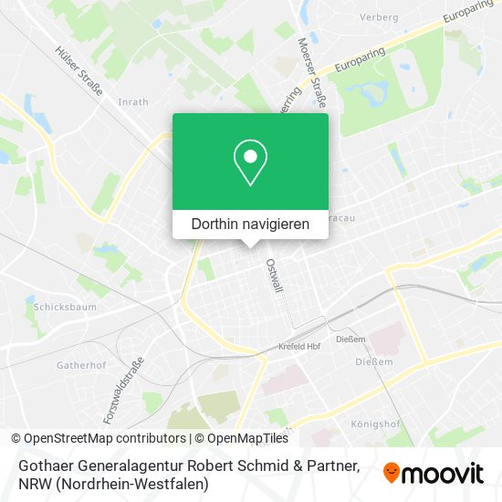 Gothaer Generalagentur Robert Schmid & Partner Karte