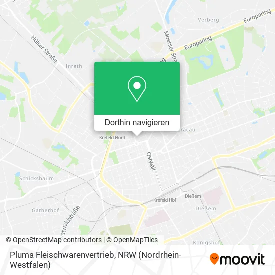 Pluma Fleischwarenvertrieb Karte