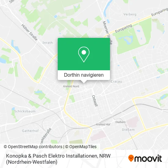 Konopka & Pasch Elektro Installationen Karte