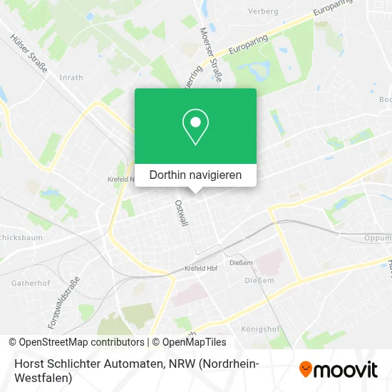 Horst Schlichter Automaten Karte