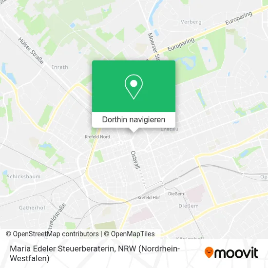 Maria Edeler Steuerberaterin Karte