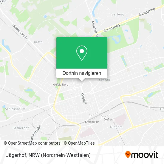 Jägerhof Karte