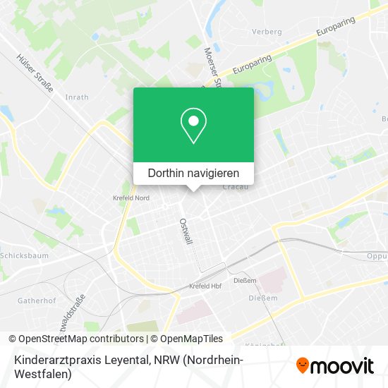 Kinderarztpraxis Leyental Karte
