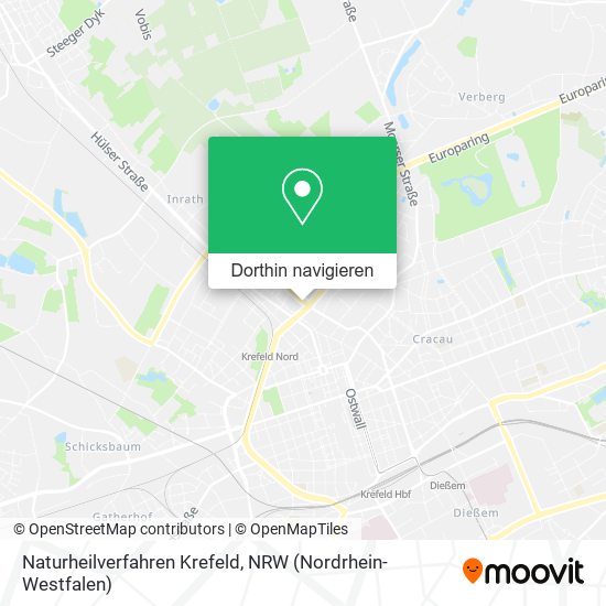 Naturheilverfahren Krefeld Karte