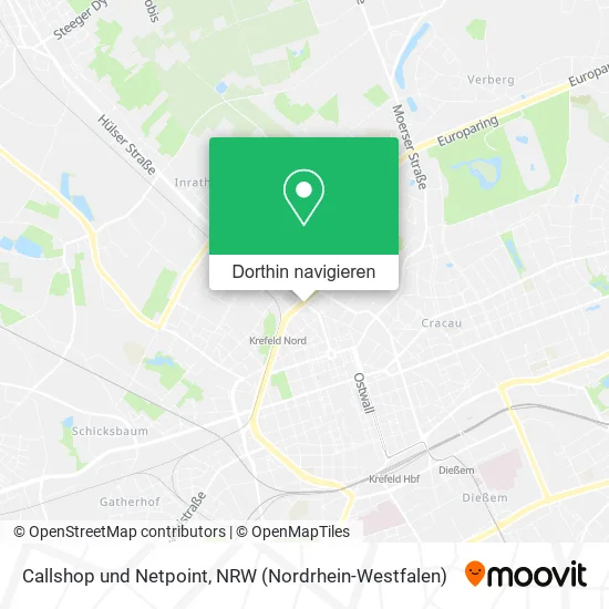 Callshop und Netpoint Karte