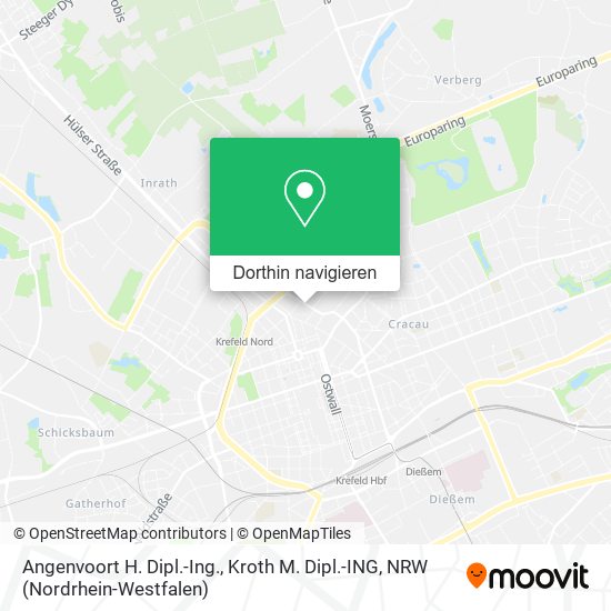 Angenvoort H. Dipl.-Ing., Kroth M. Dipl.-ING Karte