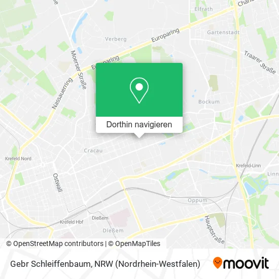 Gebr Schleiffenbaum Karte