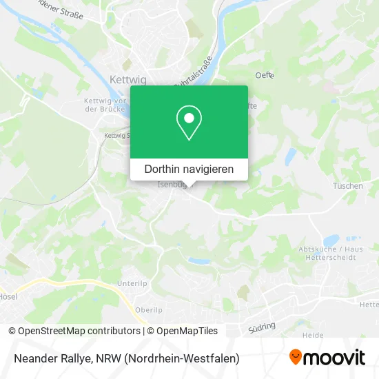 Neander Rallye Karte