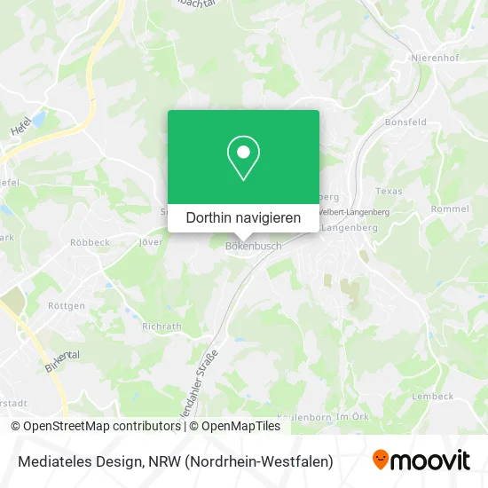 Mediateles Design Karte