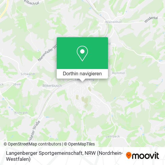 Langenberger Sportgemeinschaft Karte