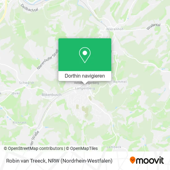 Robin van Treeck Karte