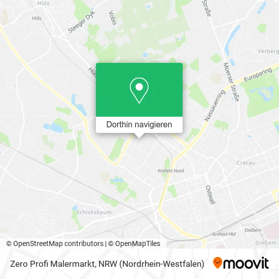 Zero Profi Malermarkt Karte