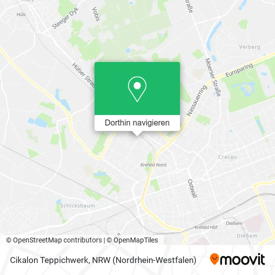 Cikalon Teppichwerk Karte