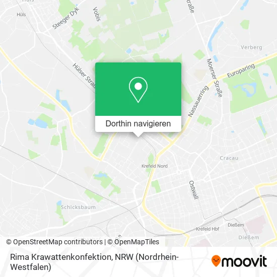 Rima Krawattenkonfektion Karte