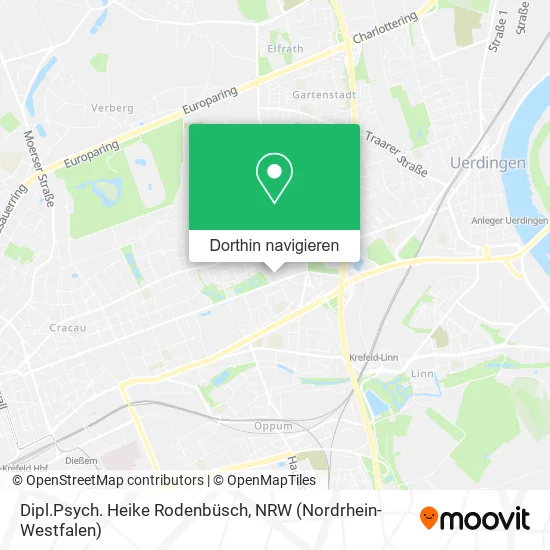 Dipl.Psych. Heike Rodenbüsch Karte