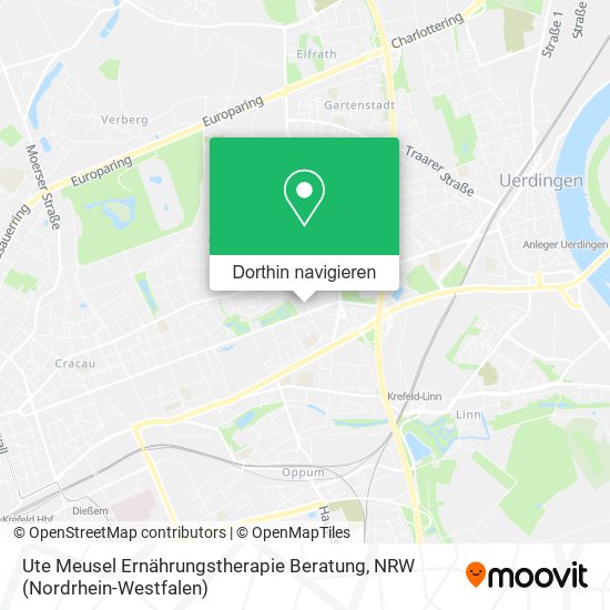 Ute Meusel Ernährungstherapie Beratung Karte