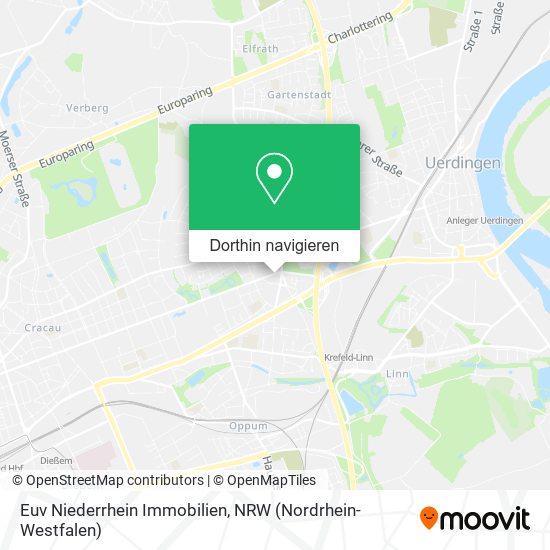 Euv Niederrhein Immobilien Karte