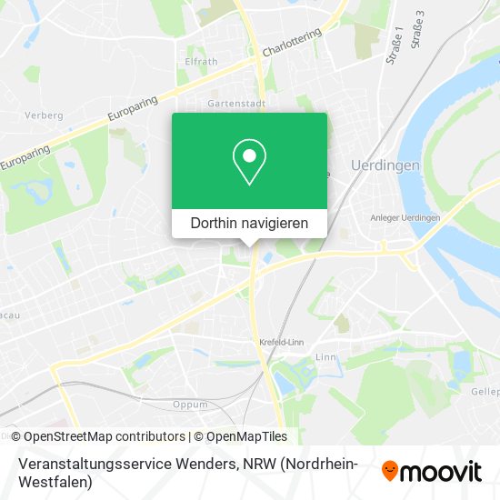 Veranstaltungsservice Wenders Karte