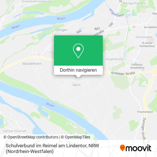 Schulverbund im Reimel am Lindentor Karte