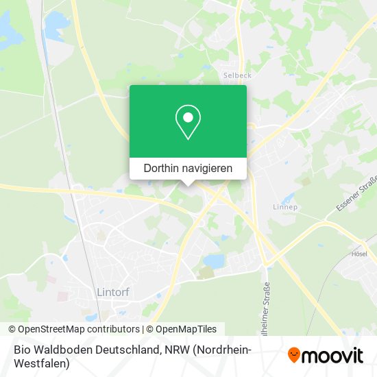 Bio Waldboden Deutschland Karte