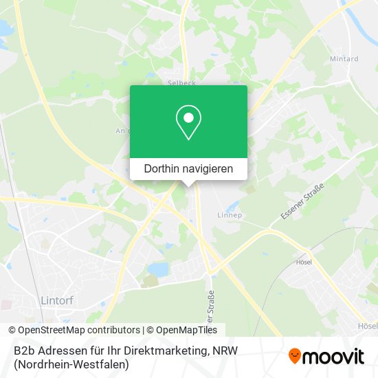 B2b Adressen für Ihr Direktmarketing Karte
