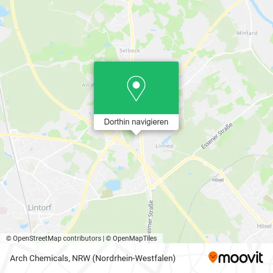 Arch Chemicals Karte