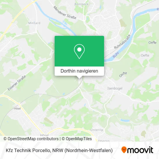 Kfz Technik Porcello Karte