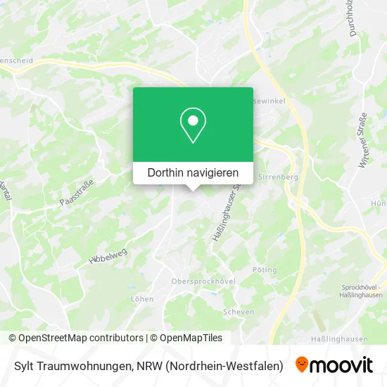 Sylt Traumwohnungen Karte