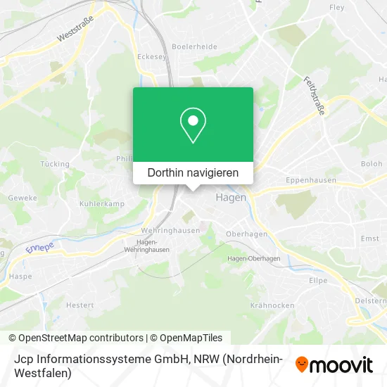 Jcp Informationssysteme GmbH Karte